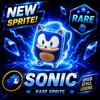 Sonic Sprite - New Sprite (Rare)