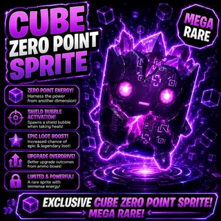 Mastered Cube Zero Point Sprite - Mythic Ultra Rare Sprite 