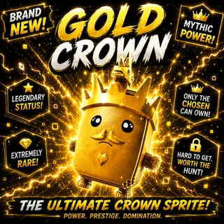 Gold Crown Mythic Sprite - New Sprite Ultra Rare!!!