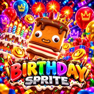 Mastered Birthday Sprite - level 5!