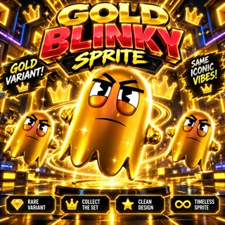 Gold Blinky Sprite - New!