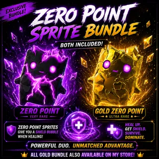 Gold Zero Point Sprite + Zero Point Sprite Bundle!