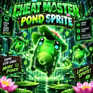 Cheat Master Pond Sprite - New!