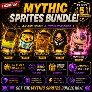Mastered Mythic Sprites Bundle - Rare Mythic sprites 