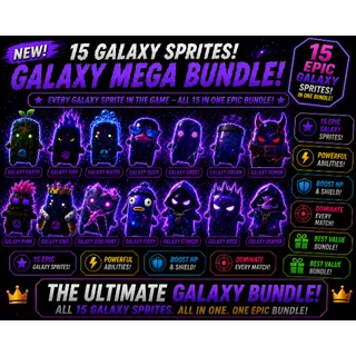 All Galaxy Sprites - Including new ones and Galaxy zero! Everything!!