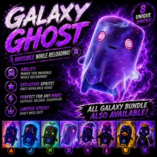 Galaxy Ghost Sprite Fortnite