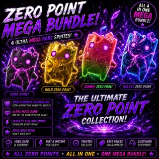 All Zero Point Sprites Bundle - Galaxy, Gummy, Gold and Zero Point Sprite!