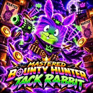 Mastered Bounty Hunter Jackrabbit  Sprite Fortnite - New!