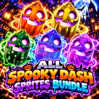 Mastered All Spooky Dash Sprite Bundle - level 5!