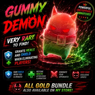 Mastered Gummy Demon Sprite Fortnite (Rare)