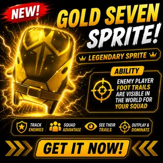 Mastered Gold Seven Foundation Sprite Fortnite - NEW