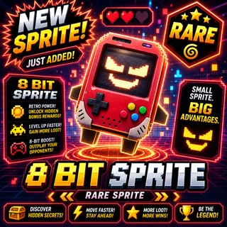 8-Bit Sprite - New Sprite (Rare)