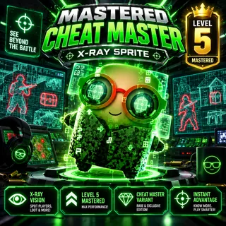 Mastered Cheat Master X-Ray Sprite - New (Available)