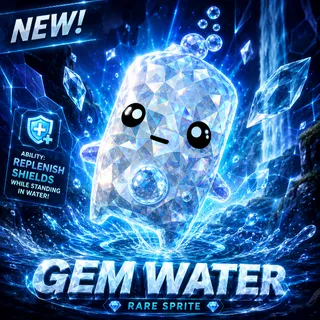 Gem Water Sprite - Rare Sprite (NEW)