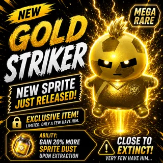 Gold Striker Sprite Fortnite (NEW)