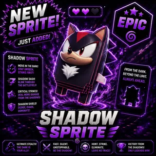 Shadow Sprite - New Sprite (Rare)