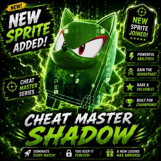 Cheat Master Shadow Sprite - New Sprite!