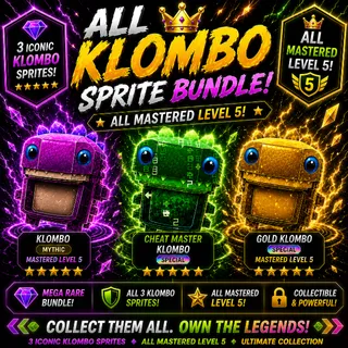 ALL 6 MYTHIC SPRITES — MASTERED LEVEL 5 Sprites