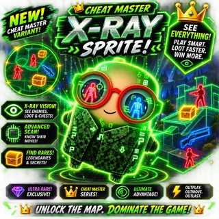 Cheat Master X-Ray Sprite - New (Available)