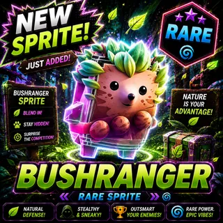 Bush Sprite - New Sprite (Rare)