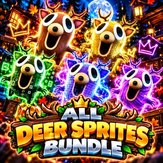 Mastered All New Deer Sprites Bundle - level 5!