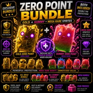 Gummy Zero Point Sprite + Gold Zero Point Sprite Bundle