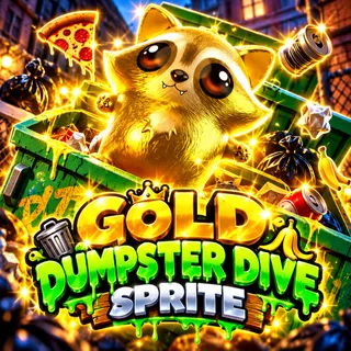 Gold Dumpster Dive Sprite - New Sprite!