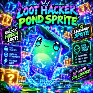 Loot Hacker Pond Sprite - New!