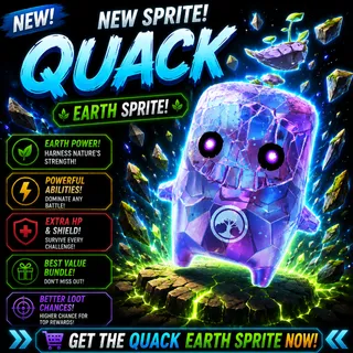 Mastered Quack Earth Sprite - New Variant!