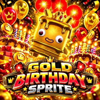 Gold Birthday Sprite Fortnite - New