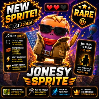 Jonesy Sprite - New Sprite (Rare)