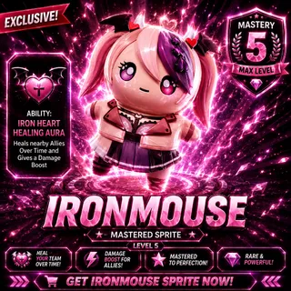 Mastered IronMouse Sprite Fortnite - Available Now