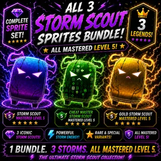 Mastered All Storm Scout Fortnite BUNDLE – All Level 5!