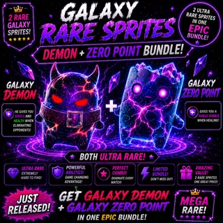 Galaxy Zero Point Sprite + Galaxy Demon Sprite Bundle!!