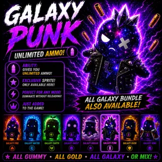 Mastered Galaxy Punk Sprite Fortnite (Rare)