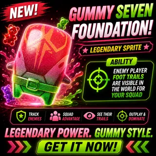Mastered Gummy Seven Foundation Sprite - NEW