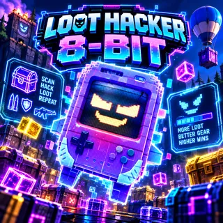 Loot Hacker 8-Bit Sprite - New 
