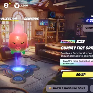 Gummy Fire Sprite