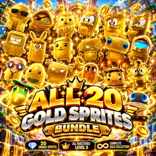 All Mastered Gold Sprites Bundle Fortnite - level 5!
