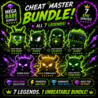 All New Sprites Fortnite Bundle - 7 New Sprites!