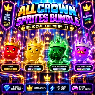All Crown Sprites Bundle - You keep all!