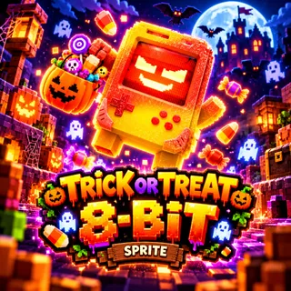 Mastered Trick or Treat 8-Bit Sprite - New Fortnite Sprite!
