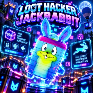 Loot Hacker JackRabbit Sprite - New 