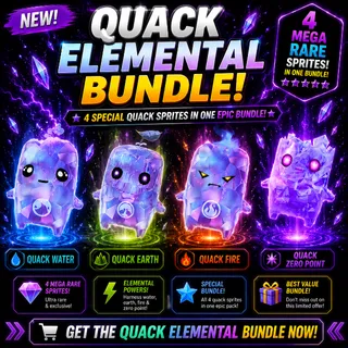 All Quack Sprite Bundle - Mastered!