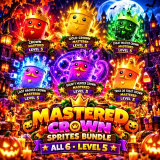 All Mastered Crown Sprites Bundle - You keep all!!