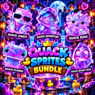 All Quack Sprite Bundle - 5 Quack Sprites!