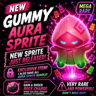 Gummy Aura Sprite Fortnite (Rare)