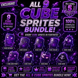 All Cube Sprites - Mastered Cube Sprites Bundle