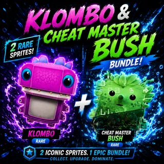 Klombo Sprite and Cheat Master Bush Sprite!