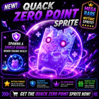 Mastered Quack Zero Point Sprite - Mythic Sprite (Ultra Rare)
